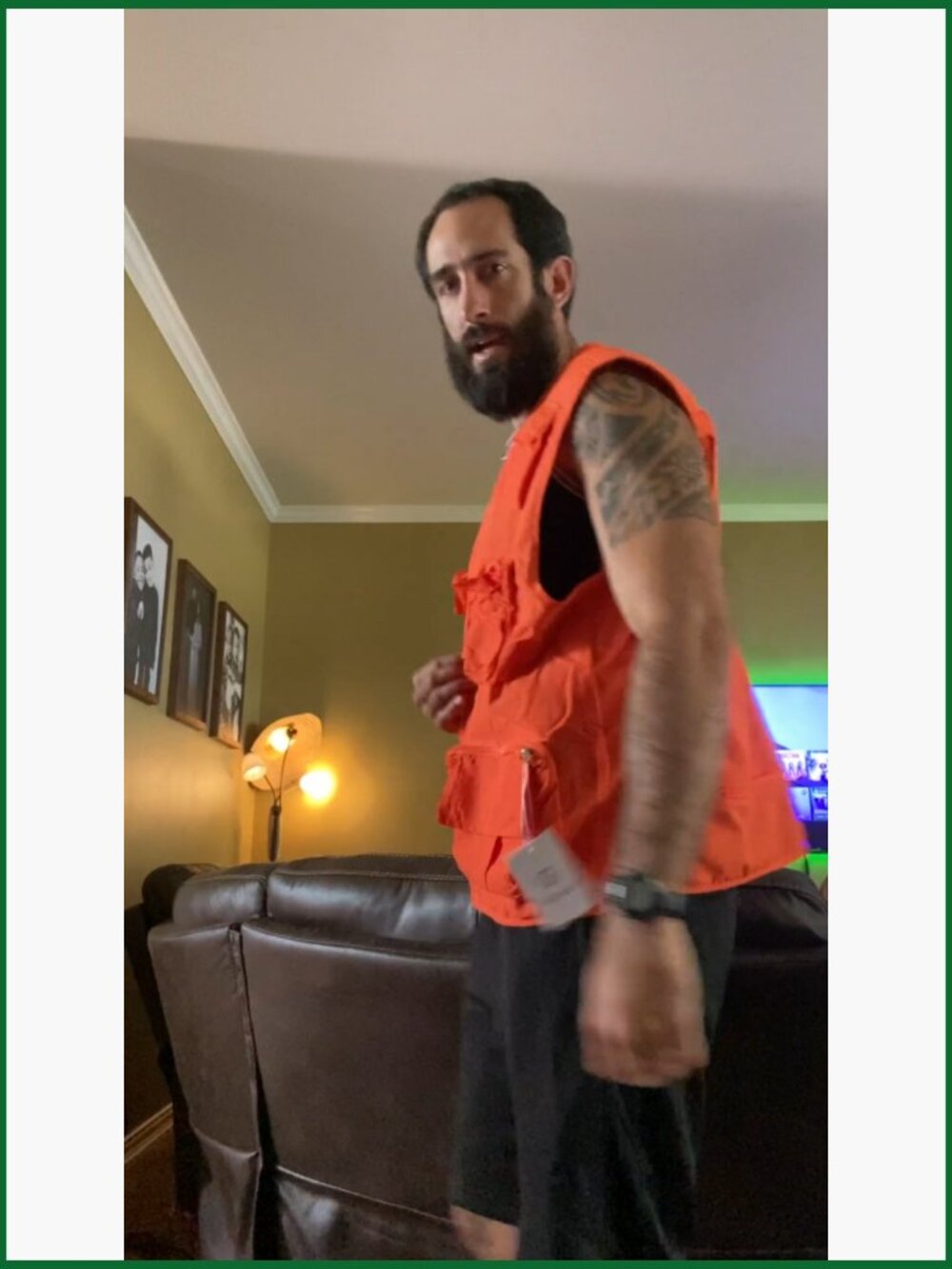 Lightweight Nylon Mesh Outdoor Cargo Vest with 15 Pockets - Picture 7 of 7